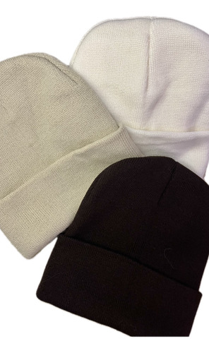 Gorros Rocky Lana - Varios Colores Blanco 0 Lisa