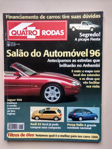 Revista Quatro Roda 435 Audi Perua Palio Picape Fiesta Re232