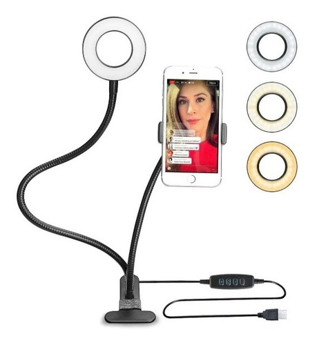 Aro De Luz Selfie Y Video Llamada