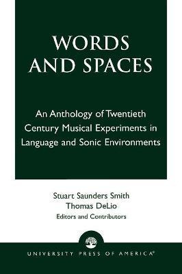 Libro Words And Spaces - Stuart Saunders Smith