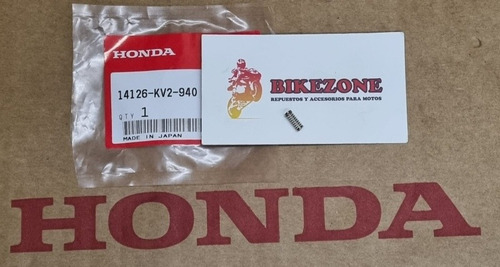 Imagen 1 de 5 de Resorte Pin Tope Descompresor Orig Honda Nx 400 Falcon Trx