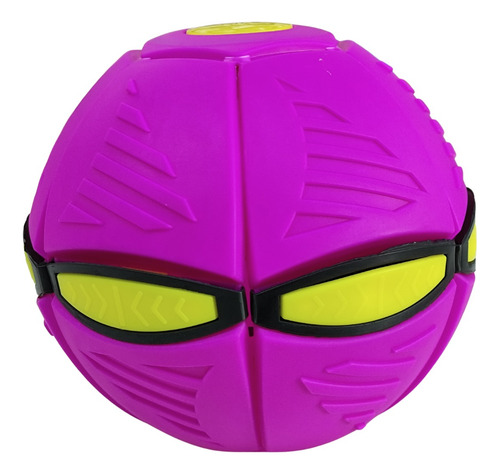 Bola Mágica Disco Voador Brinquedo Ao Ar Livre Bola Maluca Cor Rosa-chiclete