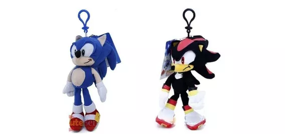 Sonic The Hedgehog Shadow And Sonic - Clip De Peluche (8.0 I