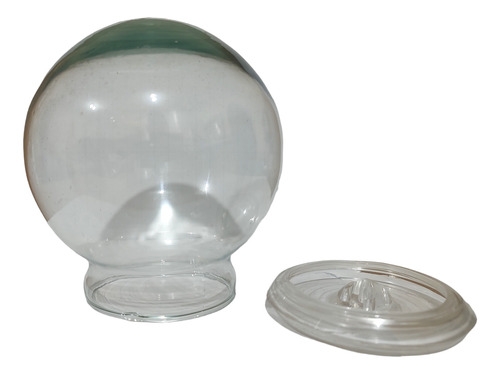 Esferas De Cristal #5 Con Tapa Centro De Mesa Caja Con 36 Pz