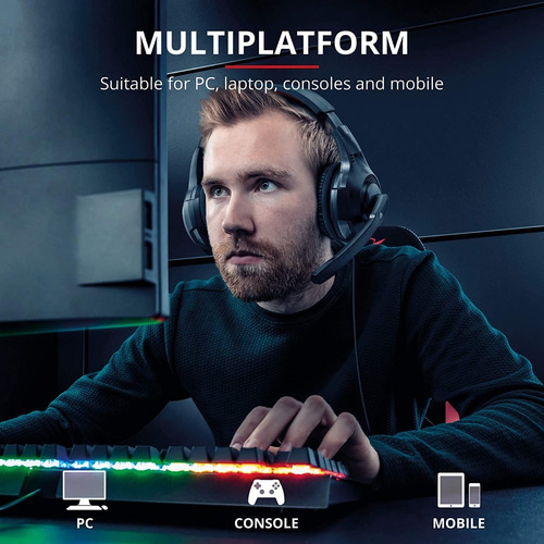 Audífonos Gamer Gxt 307 Ravu Trust Multiplataforma