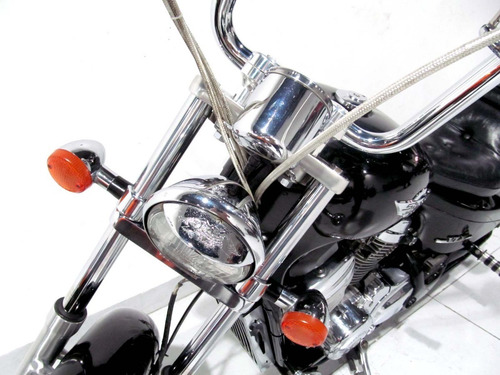 Imagem 11 de 11 de Honda Shadow 600 2002 Preta