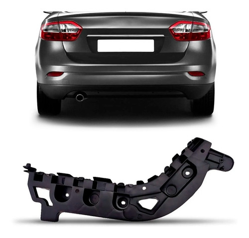 Suporte Parachoque Traseiro Fluence 2010 2011 2012 2013