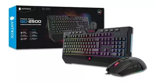 P Kit Antryx Gc-2500 Rgb Semi-mecánico (teclado + Mouse)