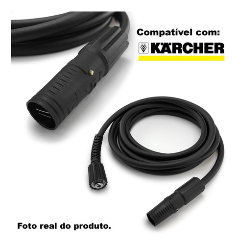 Bico Jato Regulável + 5,5 Mts Mangueira Lava Jato Karcher K3