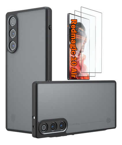 Funda Transparente Para Zte Nubia Redmagic 10 Air 10 Pro+ / 10 Pro / 9 Pro + 2 Micas De Pantalla
