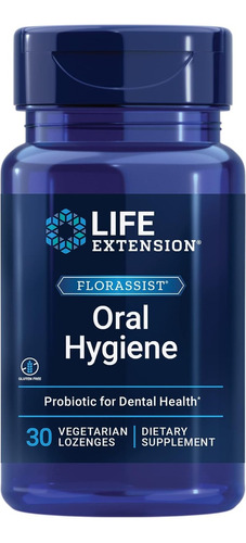 Life Extension I Florassist Oral Hygiene I 30 Lonzeges I Usa