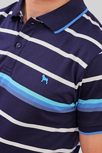 Chomba Rayada Farrell Azul, Hombre. Bravo J. T S Al 4xl