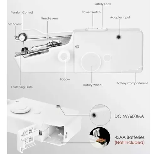 Manual De Usuario De La Mini Máquina De Coser Eléctrica Port