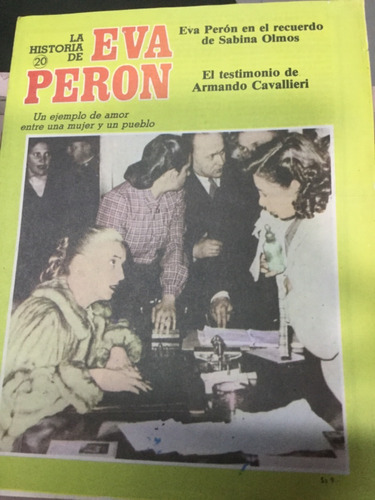 Revista La Historia De Eva Perón N 20