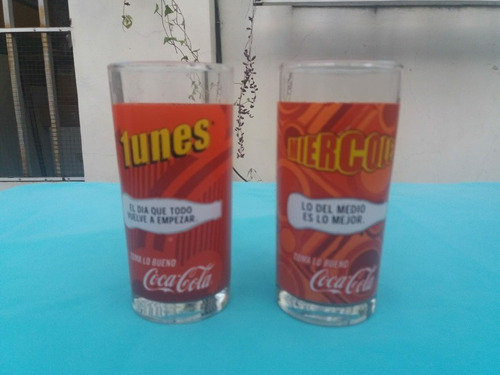 Vaso Coca Cola X 2