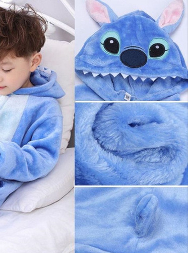 Pijama Animado Personajes Kigurumi Disfraz Supersoft Abrigo