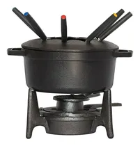 Comprar Jogo Para Fondue Em Ferro Fundido Panela Rechaud