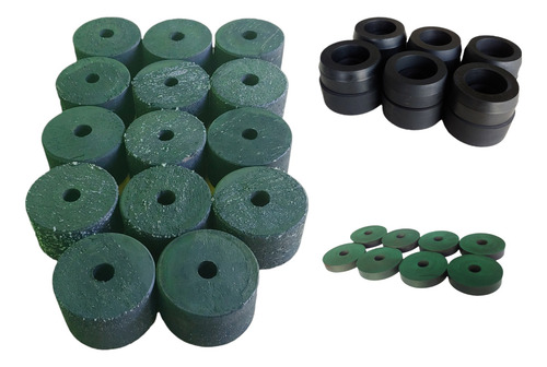 Kit Levantar 2cm Cabine Caçamba S-10 Cd 95/11 Pneu Reforçado