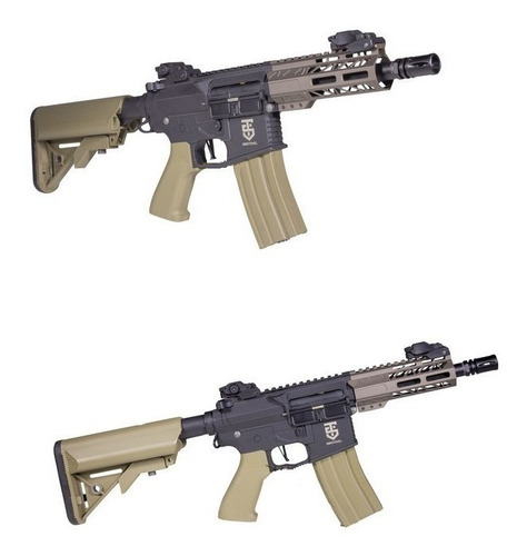 Imagen 3 de 4 de Rifle Carabina Airsoft Electrica Rossi Sentinel Omega 6 Mm