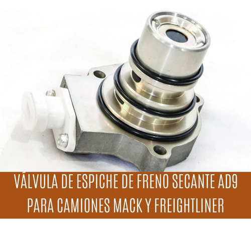 Válvula Espiche Purga Ad9 Camiones Mack Freightliner Secante