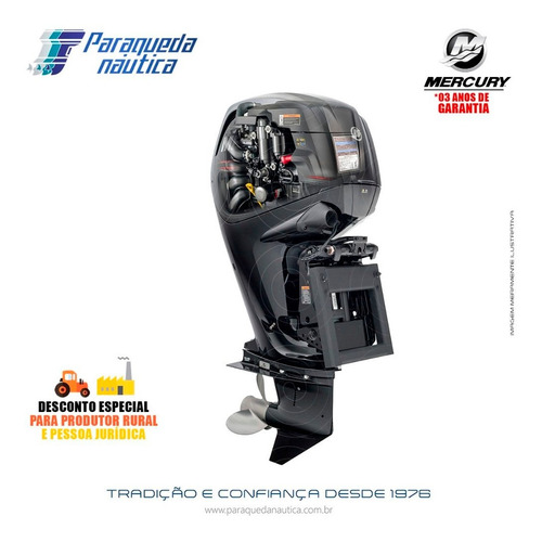 Motor De Popa Mercury 4 Tempos 115hp Ecxlpt Efi Ct