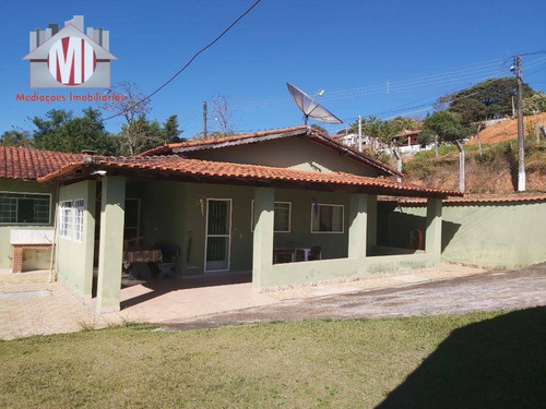Chácara Com Escritura, Linda Vista, 04 Dormitórios, Piscina, Pomar E Ótimo Bairro À Venda, 2000 M² Por R$ 370.000 - Zona Rural - Pinhalzinho/sp - Ch0498