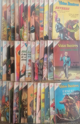 40 Ejemplares De Vidas Ilustres De Los Años 1964 A 1966