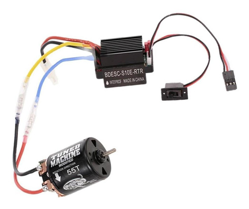 Rc Brushed 540 Motor \u0026 60a Brushed Esc Controller