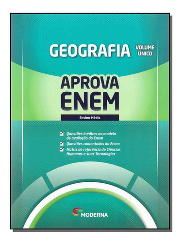 Livro Aprova Enem Geografia               