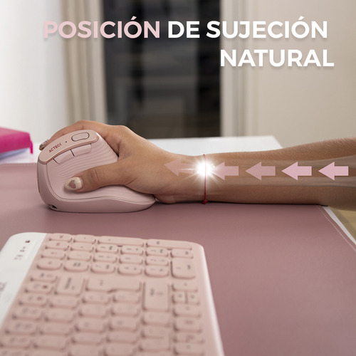 Mouse Acteck Mi770 Inalambrico Vertical 2400dpi 8 Botones