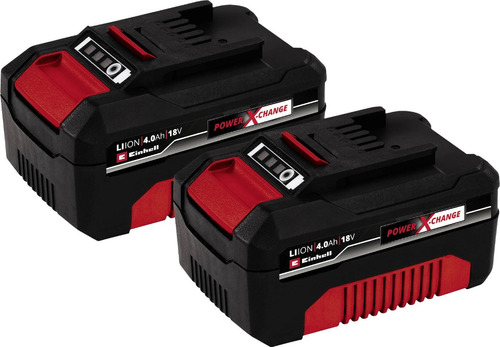 Power-x-change 18v Twinpack 2x4ah Einhell