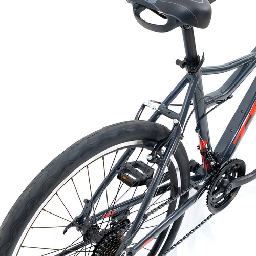 Bicicleta Tsw Orla 21v Aro 26 Quadro 18 Cinza Vermelho Tamanho do quadro 18