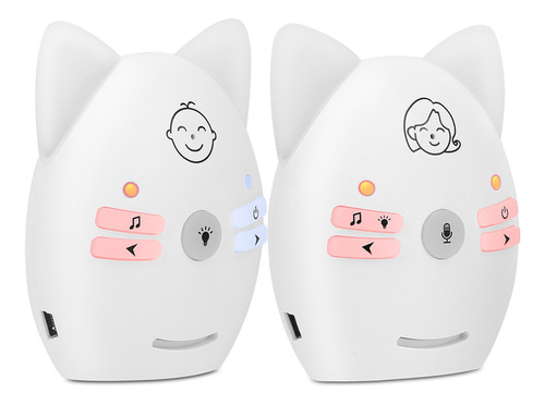 Digtal Audio Baby Monitor Portátil Inalámbrico De Dos Vías I