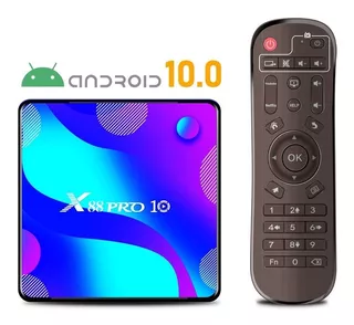 Smart Tv Box X88 Pro 2gb 16gb 4k Android Tv 10 Bluetooth