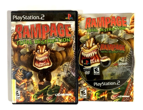 Rampage Total Destruction - Juego Original Playstation 2