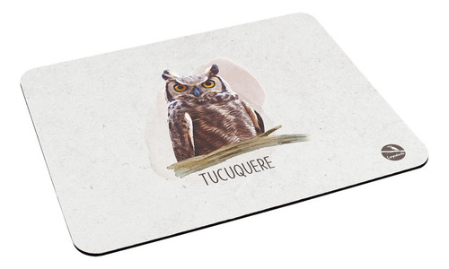 Mouse Pad - Tucuquere, Fauna Chilena