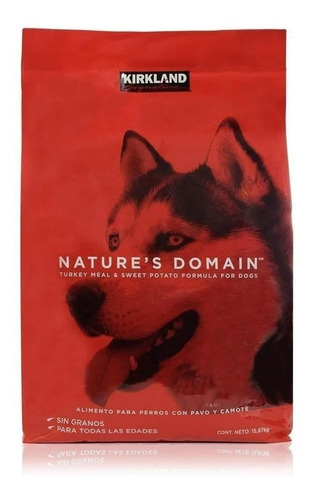 Alimento Croqueta Perro 15.87kg, Kirkland Nature's Domain