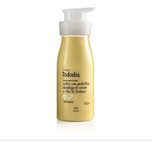 Creme Hidratante Natura Tododia Macadâmia & Algodão cada