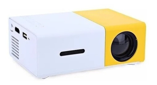 Imagen 2 de 10 de Mini Proyector Led Portatil Yg300 Lcd Tft 320-240 Pixeles