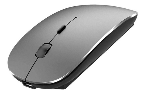 Imagen 1 de 2 de Mouse Dual Recargable Inalambrico Optico Usb Bluetooth Y Pad