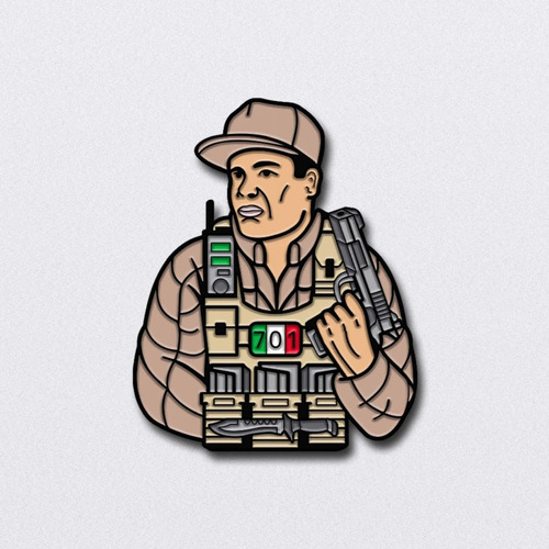 Pin Broche 701 Jgl El Chapo Para Gorra O Prendas