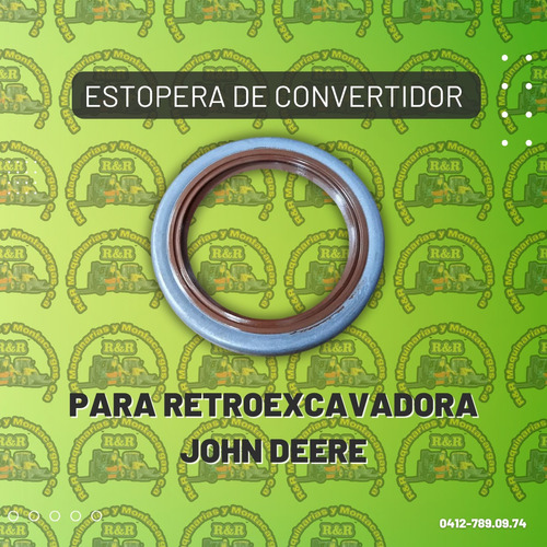 Estopera Convertidor Para Retroexcavadora John Deere