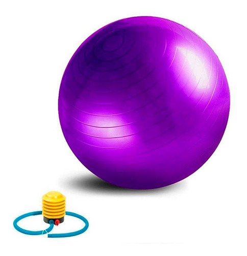 Pelota Yoga Fitness Pilates 45 Cm + Inflador Gratis 