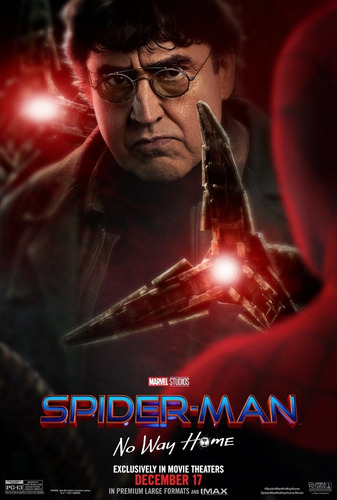 Dr. Octopus Otto Octavius Spiderman No Way Home Póster Cine