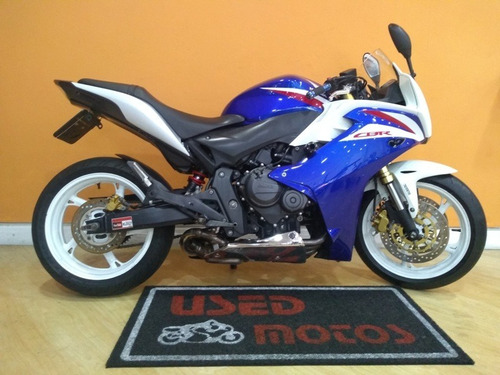 Imagem 4 de 9 de Honda Cbr 600 F 2013 Azul