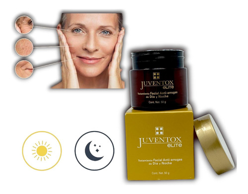 Tratamiento Facial Anti-arrugas Dia Y Noche Juventox Elite