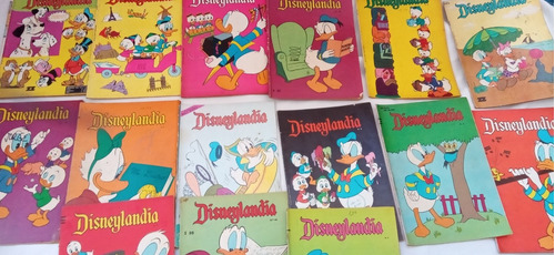 Lote 15 Revistas Disneylandia Zig Zag