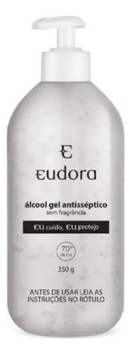 Eudora - Álcool Gel Antisséptico - 70 Inpm - Kit Com 2 Fragrância Sem fragrância
