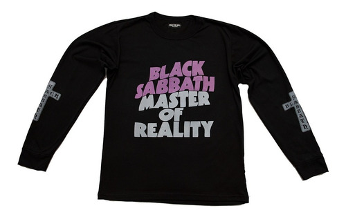 Black Sabbath - Master Of Reality - Remera Mangas Largas 