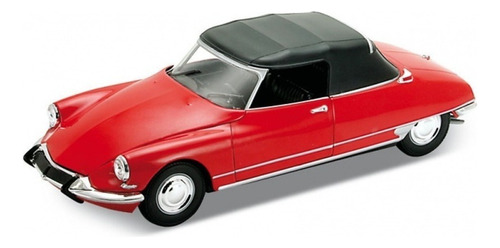 Auto Escala Welly Citroen Cabriolet Ds 19 Metal  1:24 Mca